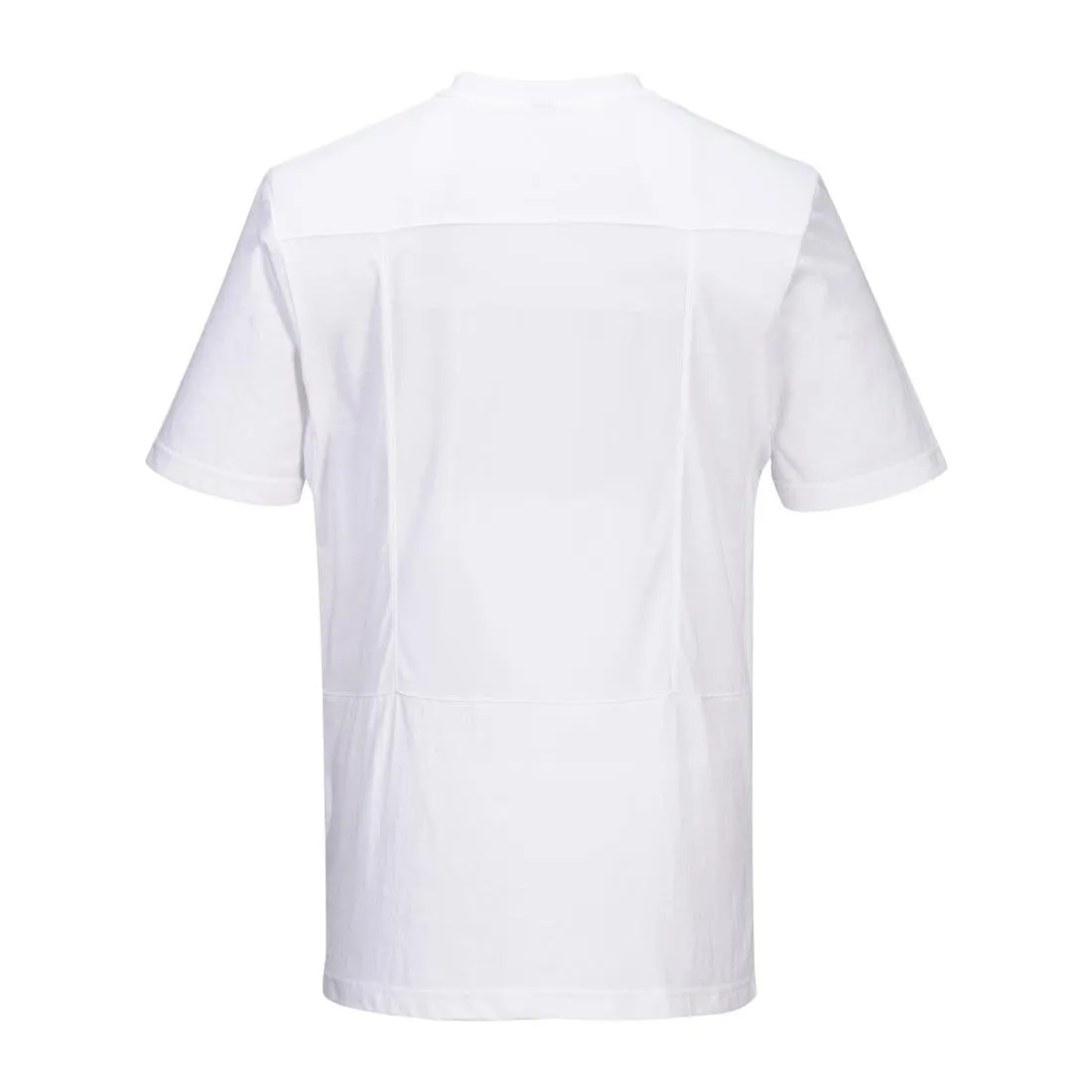 BA189-S Portwest Chef T-Shirt Mesh White Size S