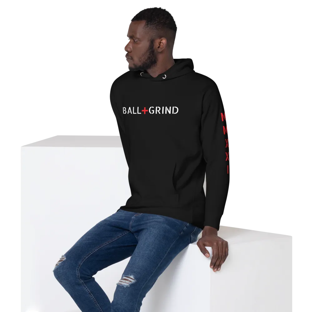 BALL GRIND MMXXl Black Premium Unisex Hoodie