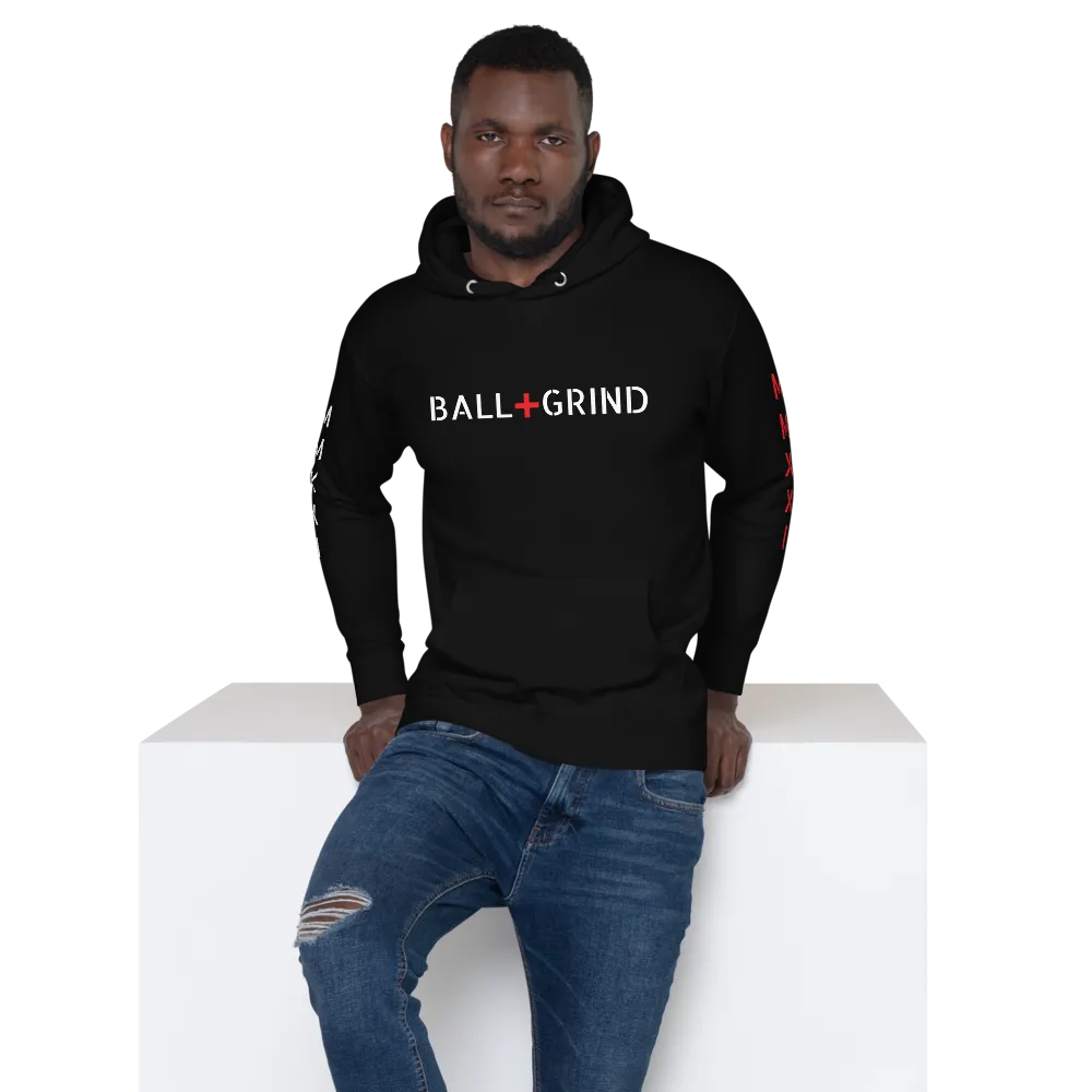 BALL GRIND MMXXl Black Premium Unisex Hoodie