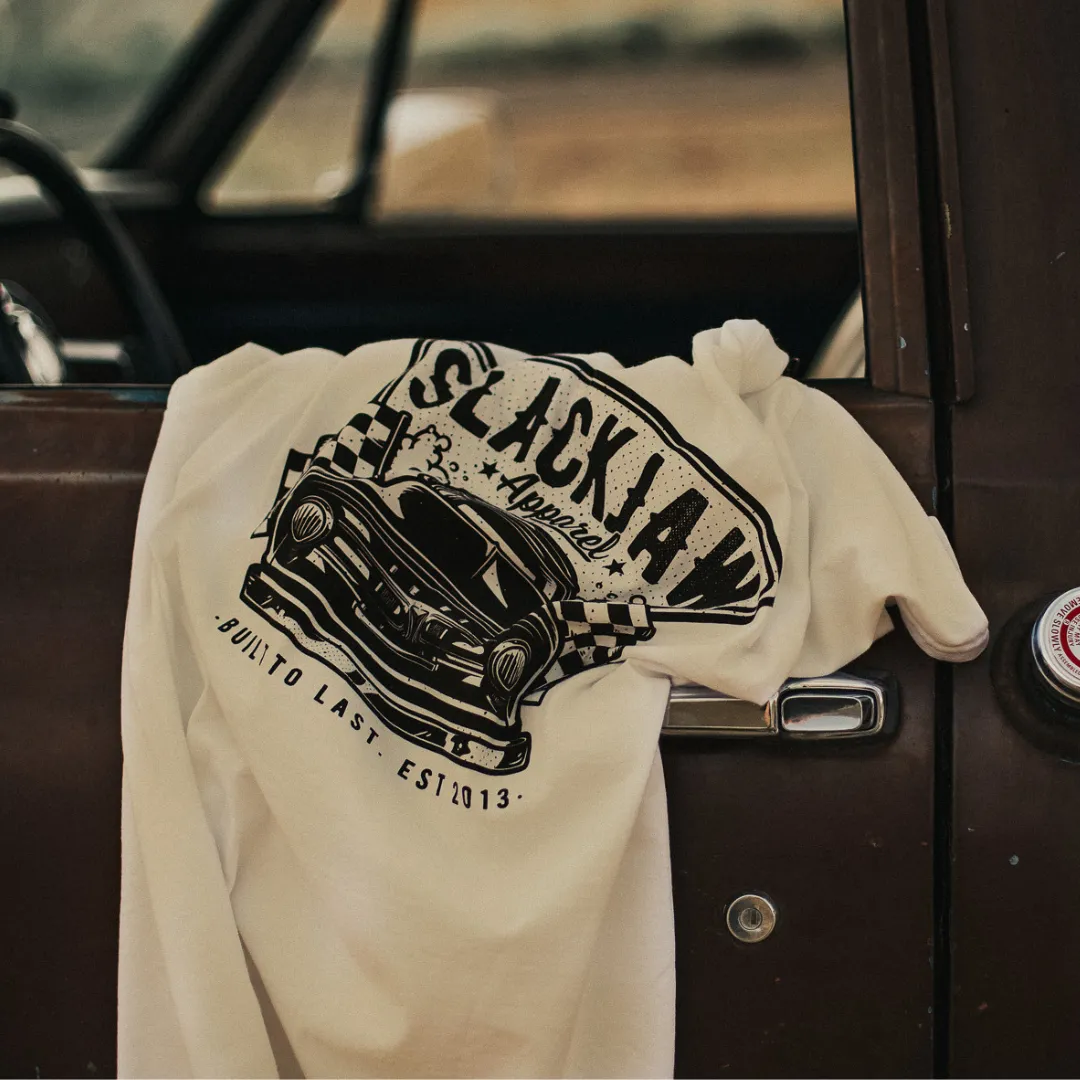 Built To Last T Shirt - Bone