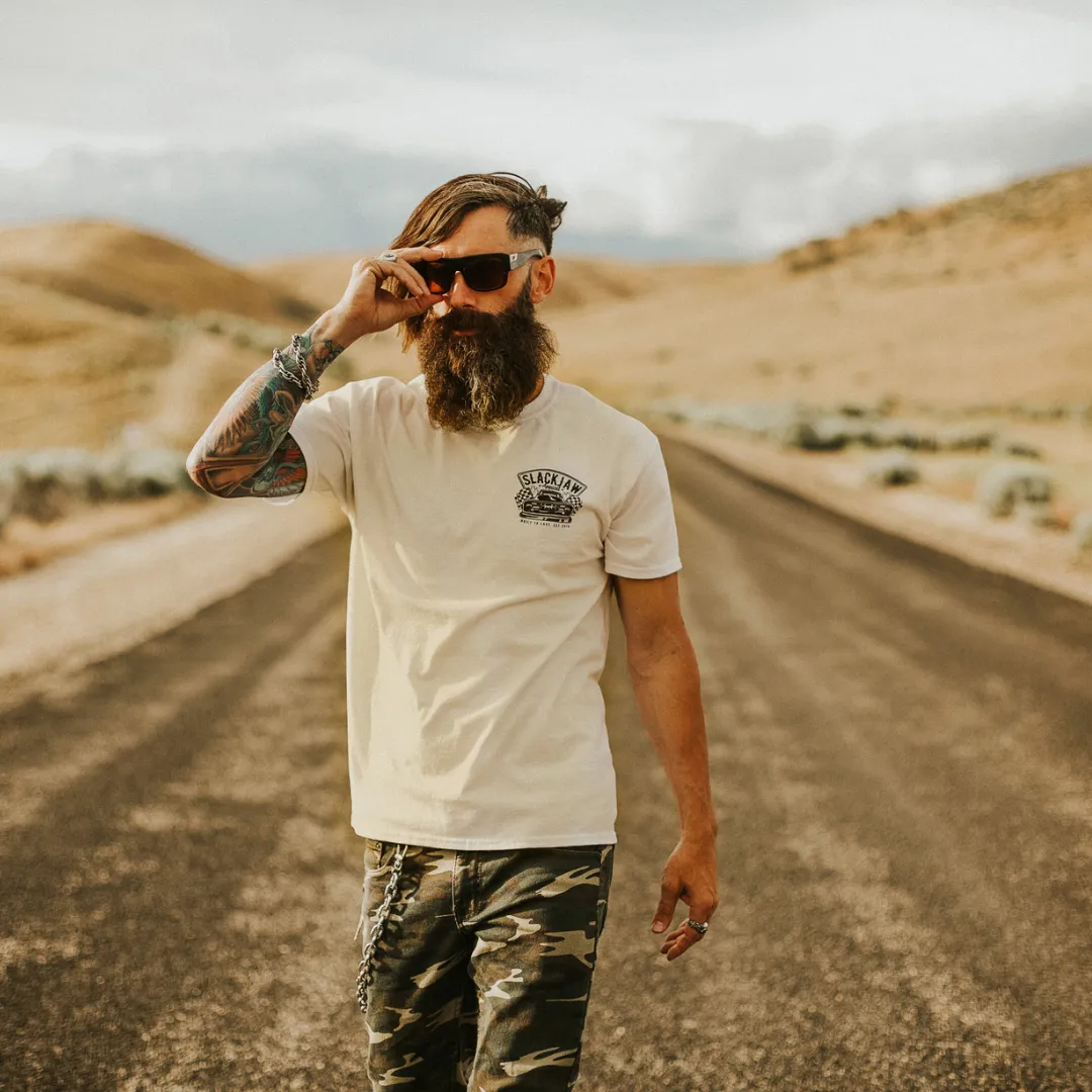 Built To Last T Shirt - Bone