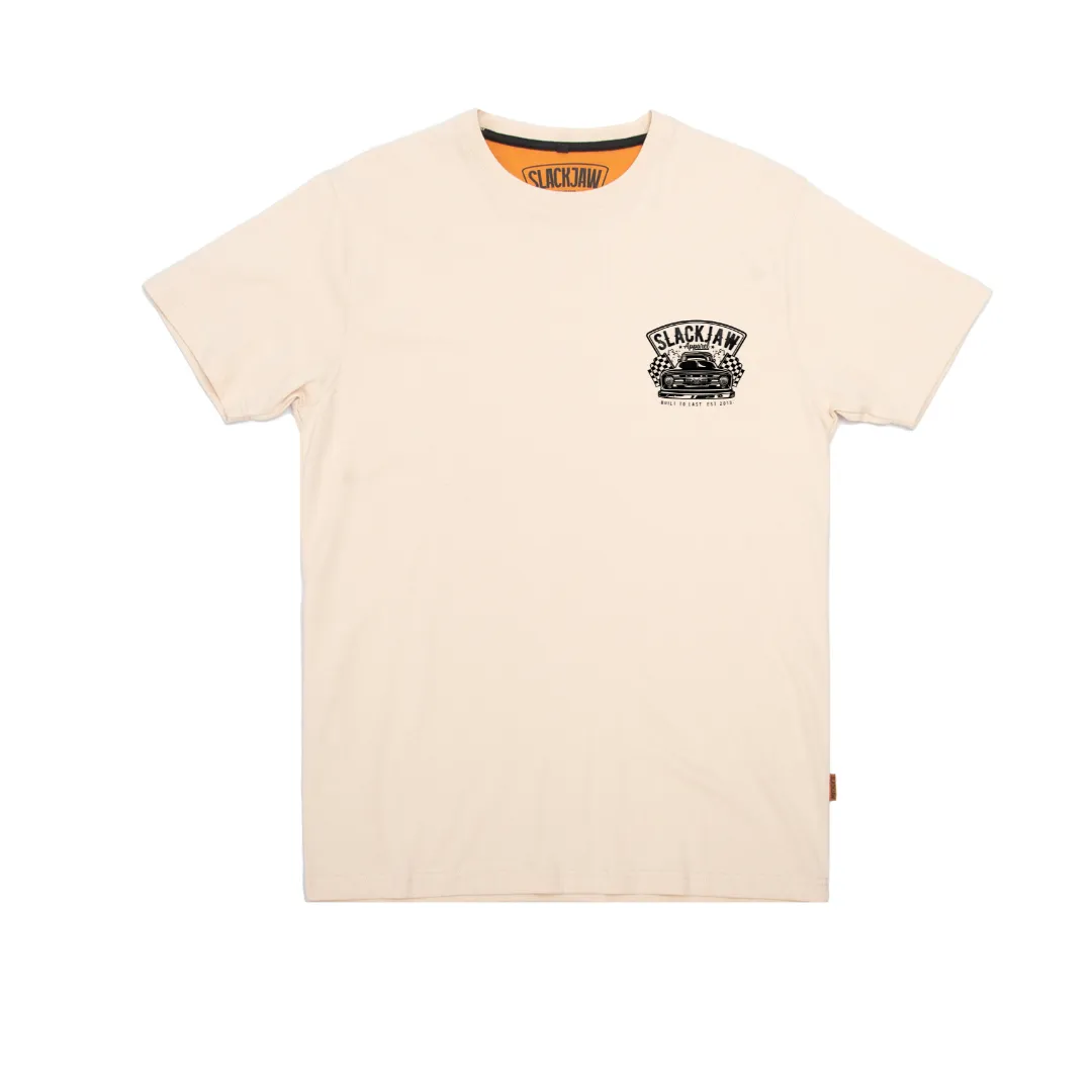 Built To Last T Shirt - Bone