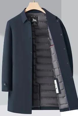 BURKE DOWN TRENCH COAT