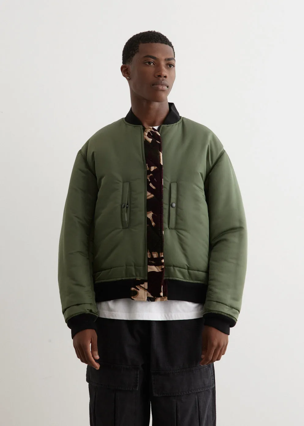 Camo MA-1 Reversible Jacket