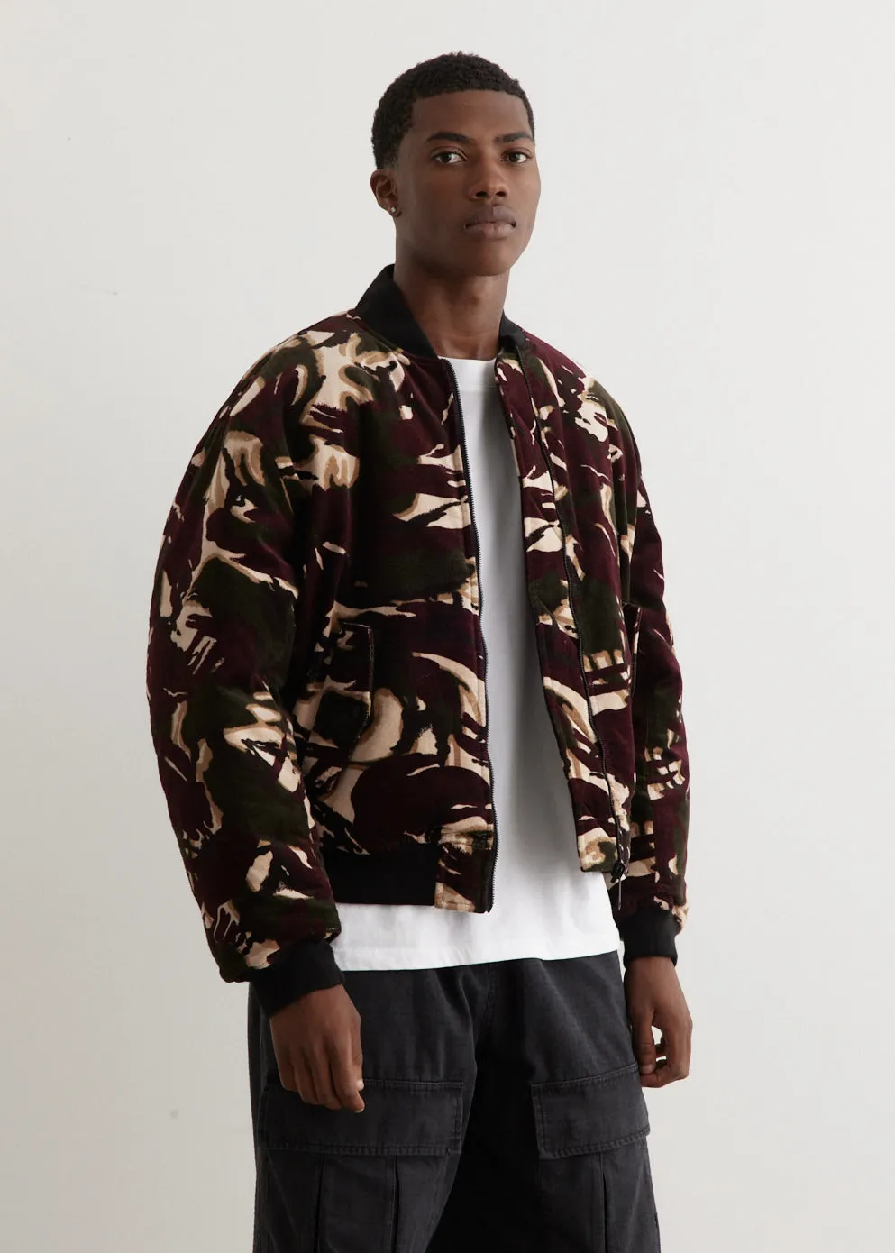 Camo MA-1 Reversible Jacket