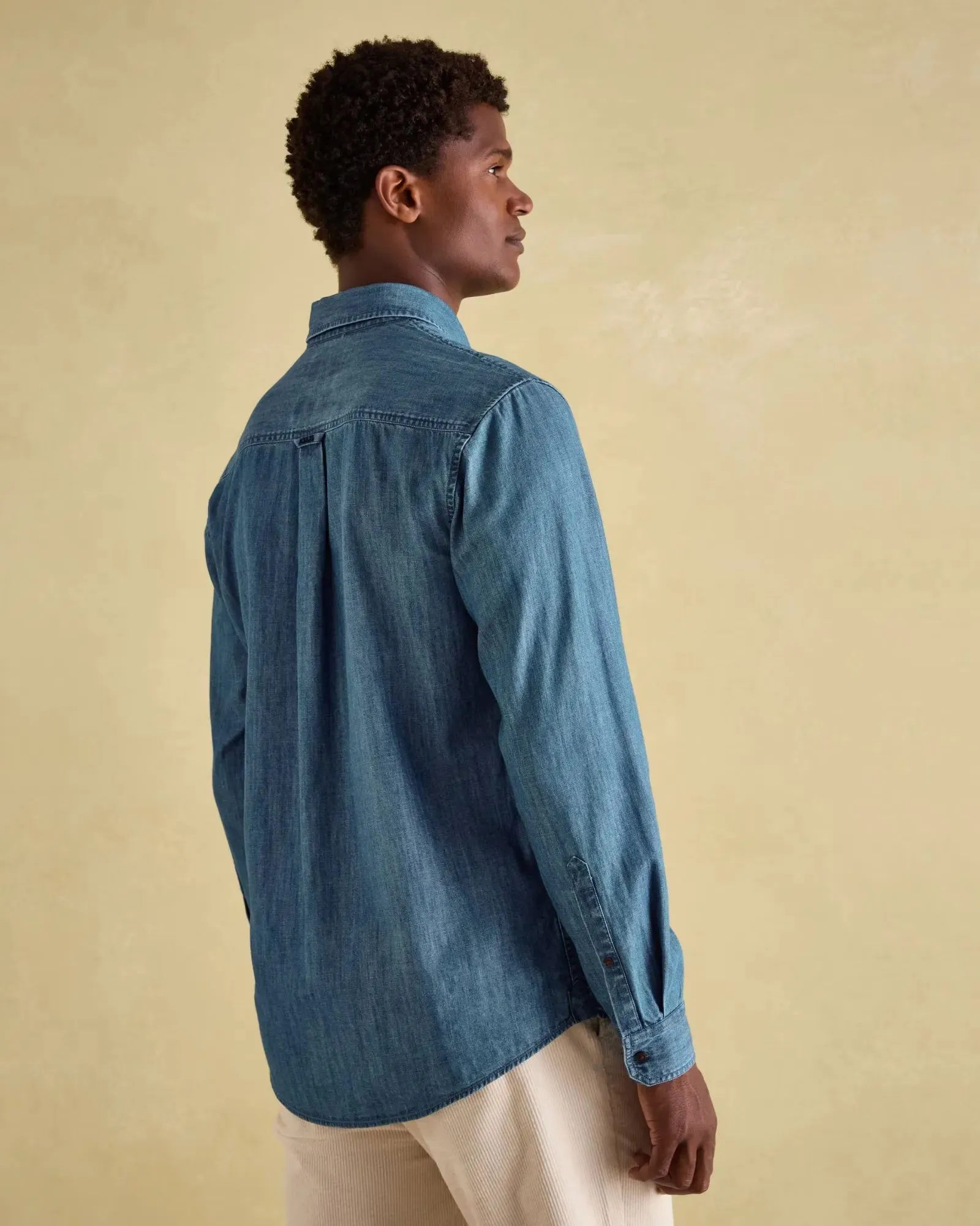 Chambray Blue Classic Fit Shirt