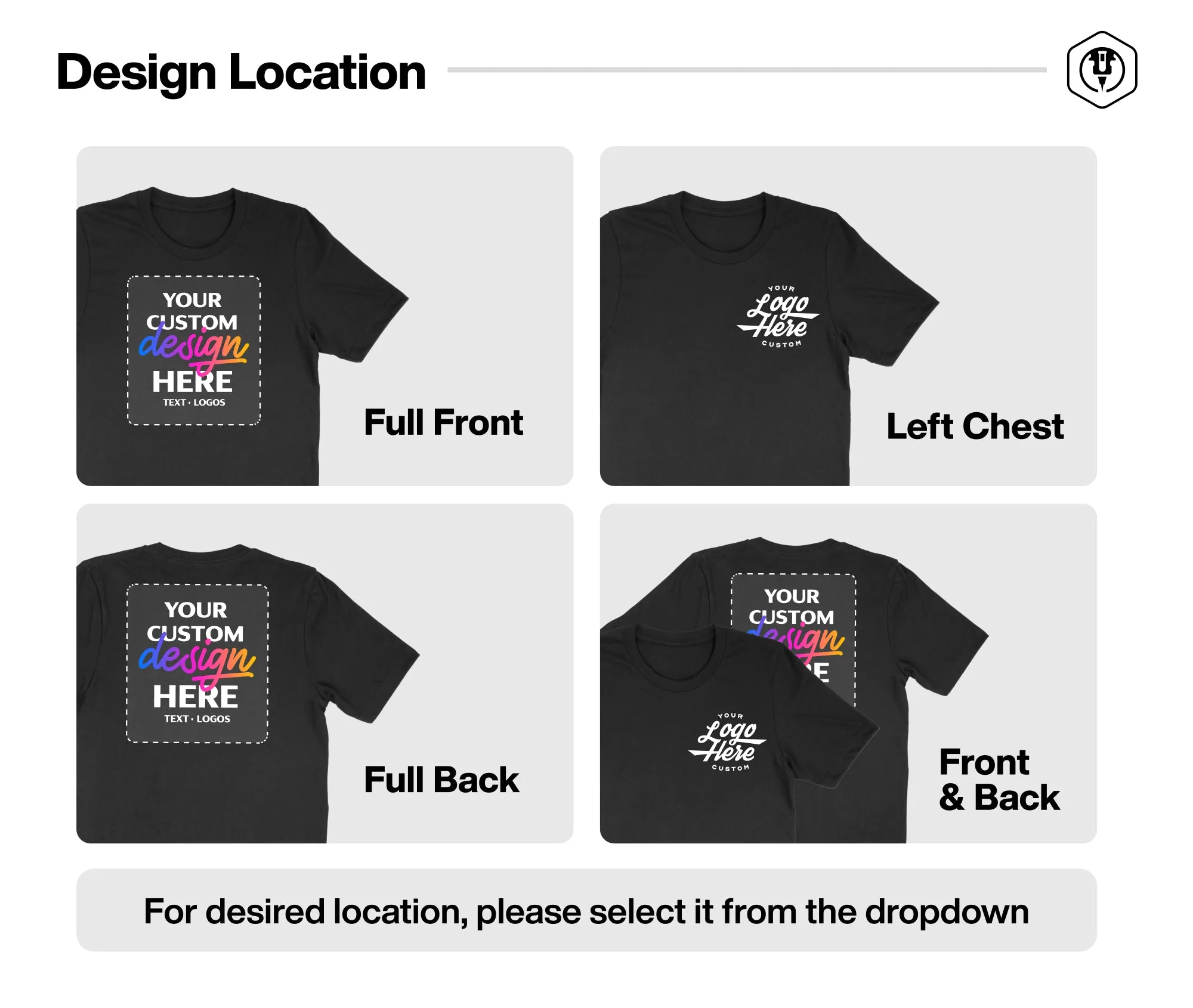 Custom T-Shirt Full Color Gildan 5000