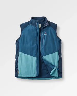 Daybreak Lightweight Recycled Thermore Insulated Vest - Rich Navy/Dark Denim/Arctic