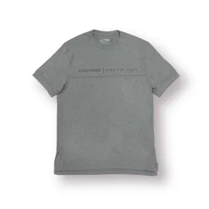 Ditmas Performance Fitted Split Hem Tee - Grey