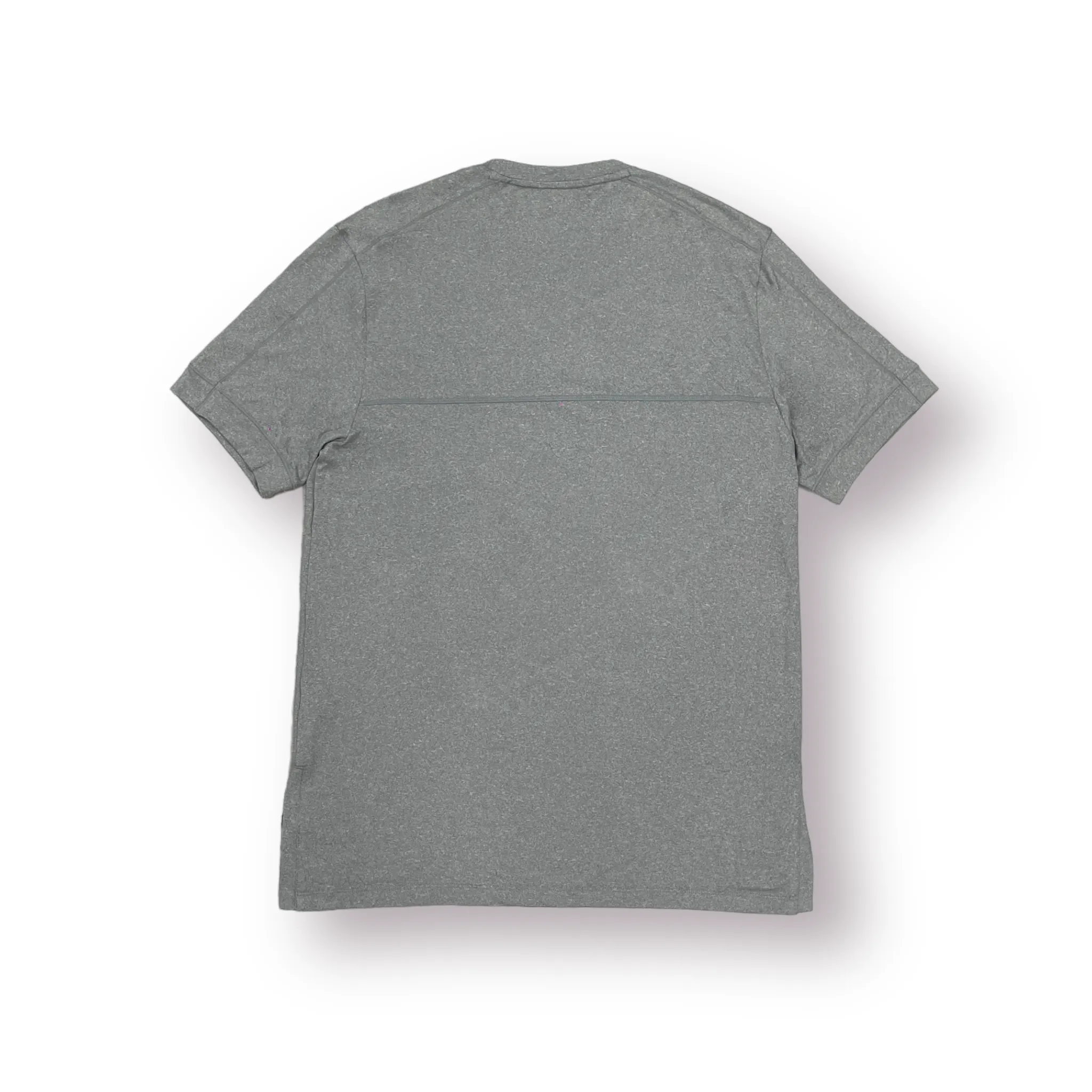 Ditmas Performance Fitted Split Hem Tee - Grey