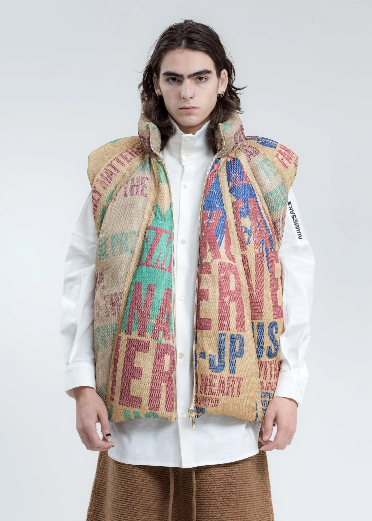 Durham Panelled Down Vest