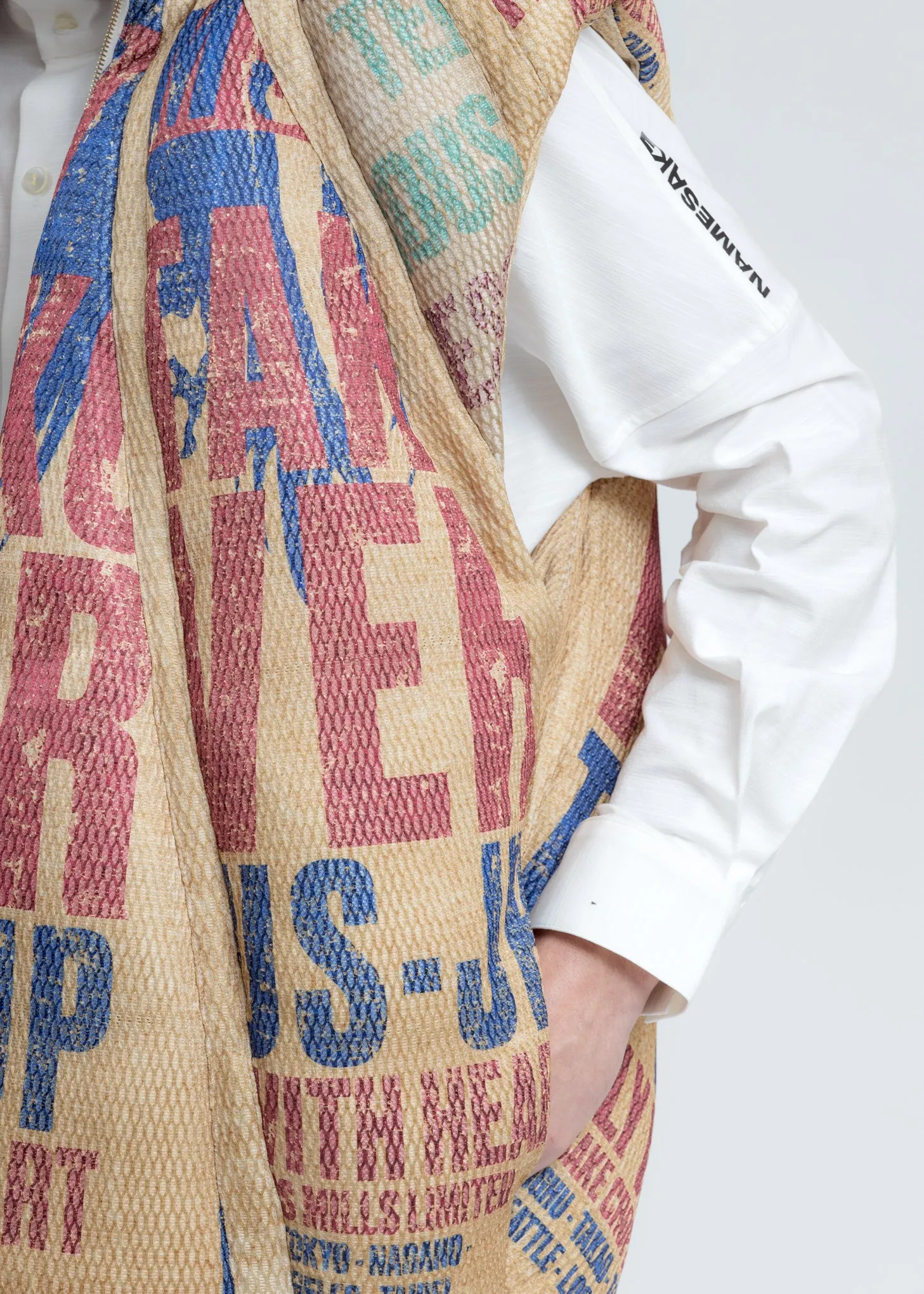 Durham Panelled Down Vest