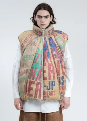 Durham Panelled Down Vest