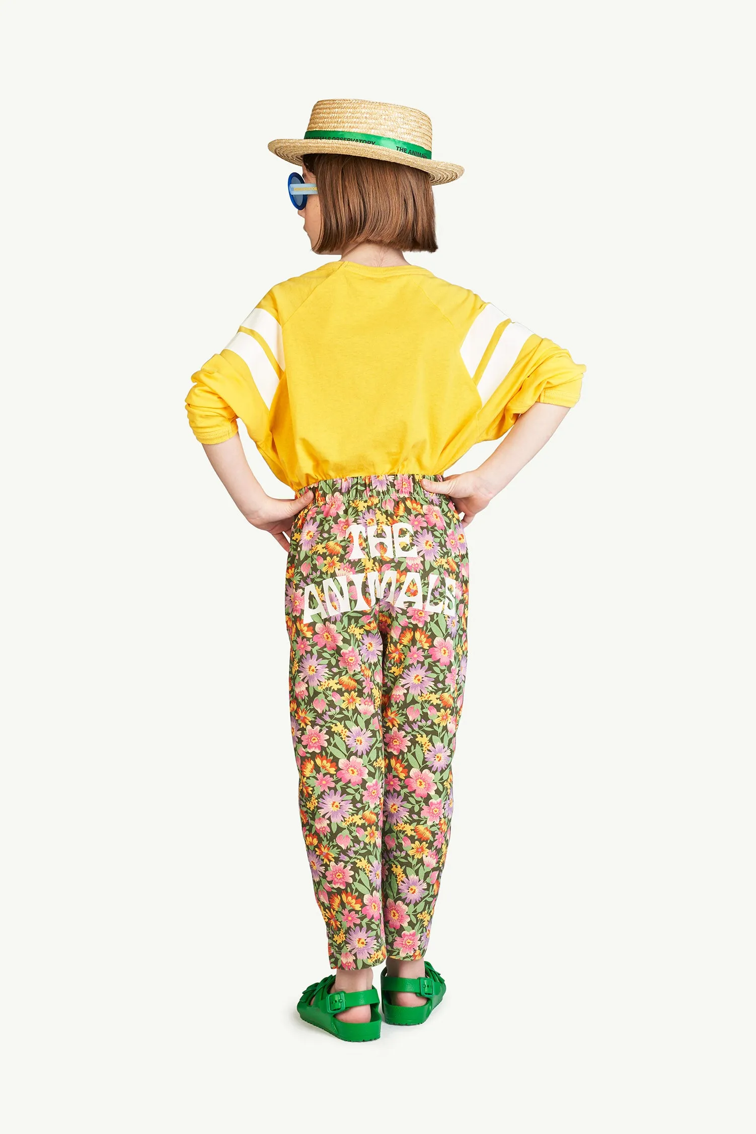 Flowers Beige Camaleon Pants