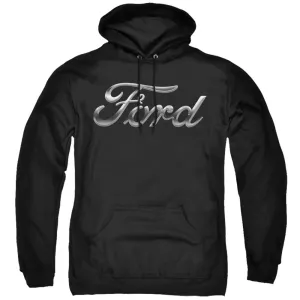 Ford Chrome Ford Script Logo Pullover Hoodie