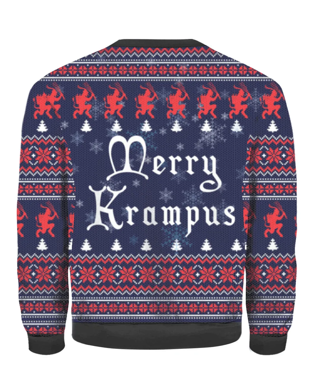 Funny Merry Krampus Christmas Ugly Sweater