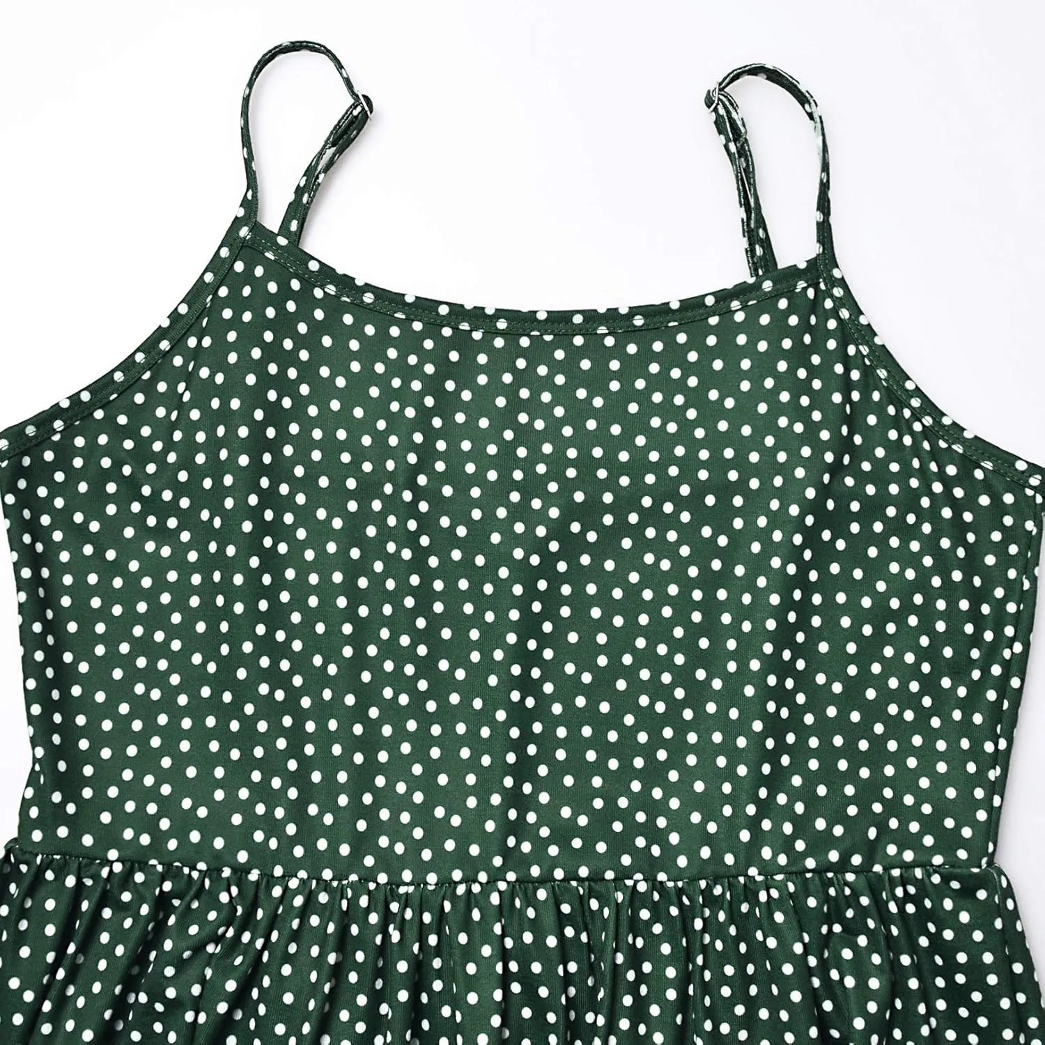GINKANA Women's Sleeveless Maternity Dress Adjustable Strappy Summer Casual Swing Dress for Daily Wearing Or Baby Shower