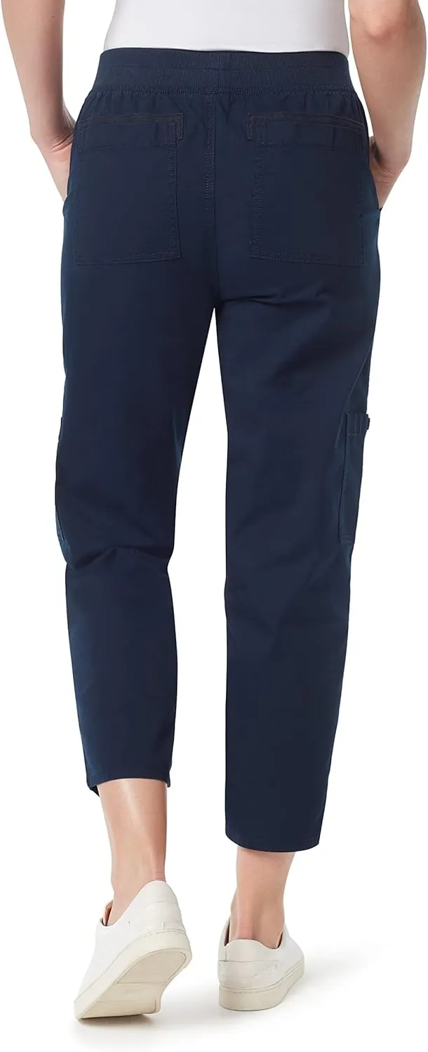 Gloria Vanderbilt Women's Pull on Drawstring Cargo Capri