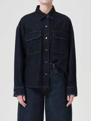 Gwen Slice Shirt - Rinse