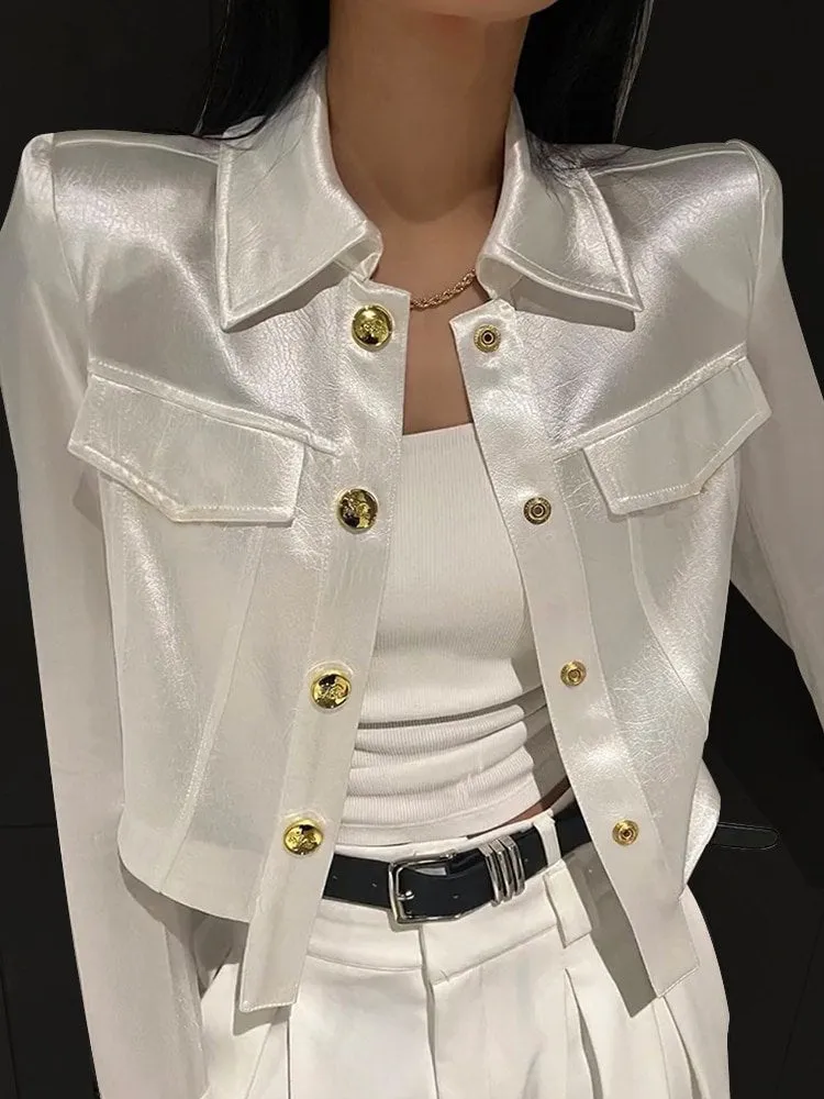 I Don't Wanna Keep Secrets Crop Jacket
