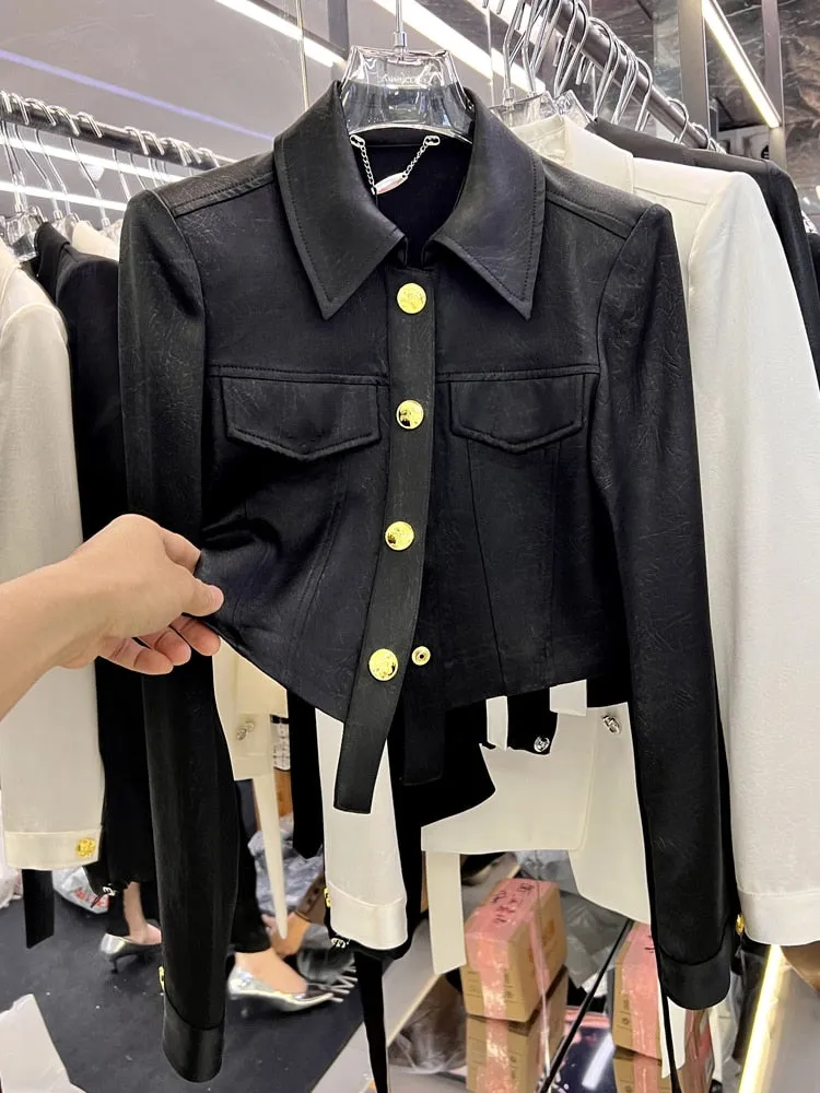 I Don't Wanna Keep Secrets Crop Jacket