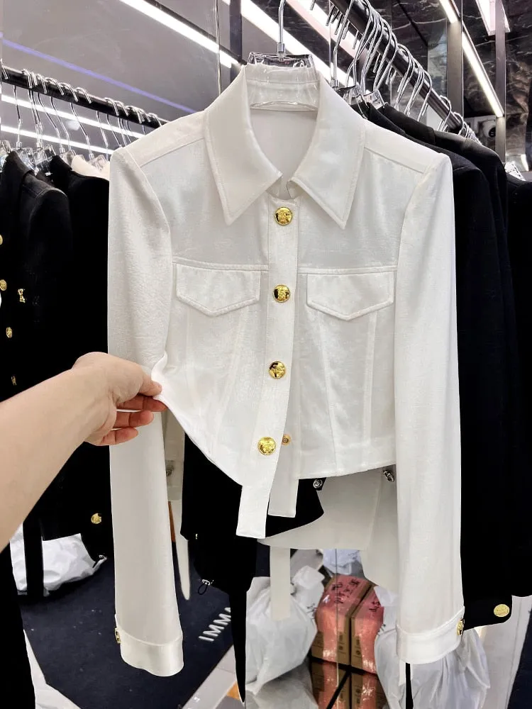 I Don't Wanna Keep Secrets Crop Jacket