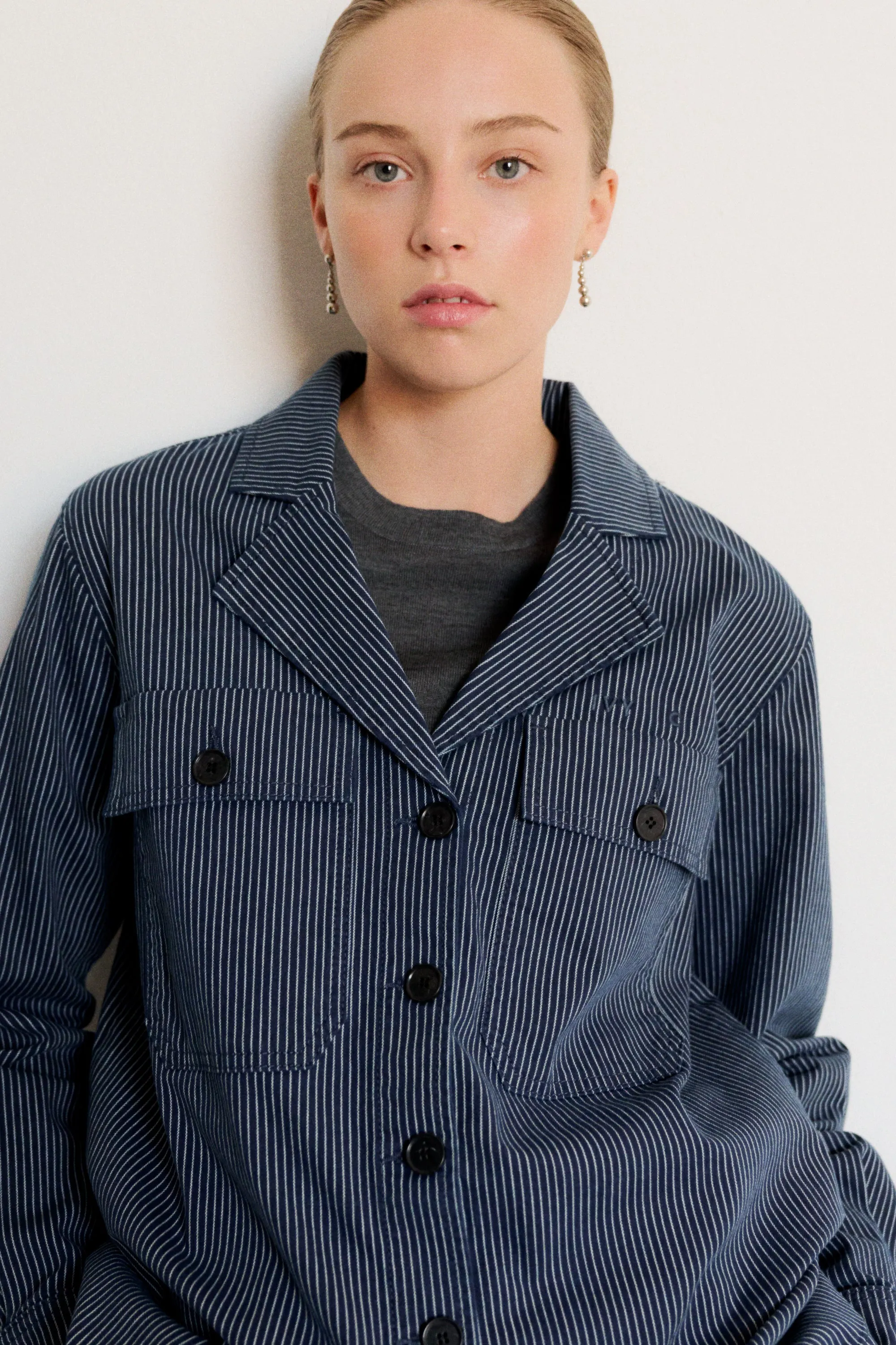 IVY-Karmey Weekend Jacket Riva Stripe