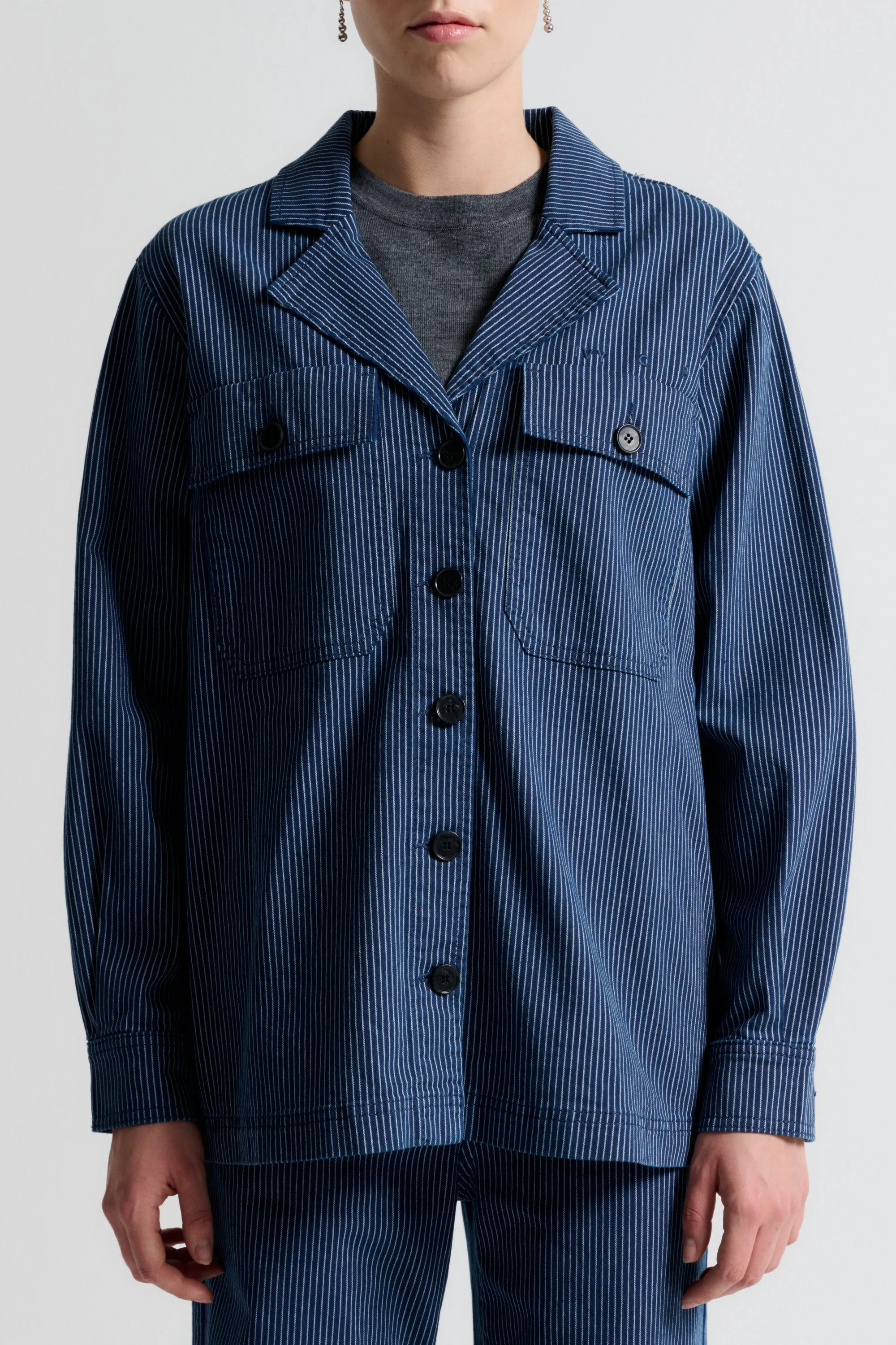 IVY-Karmey Weekend Jacket Riva Stripe