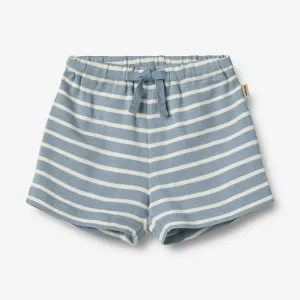 Jersey Shorts Vic | Baby - ashley blue stripe