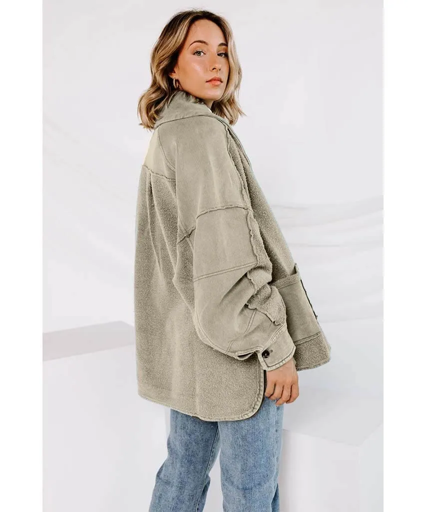 Jordan Jacket Washed Muslin