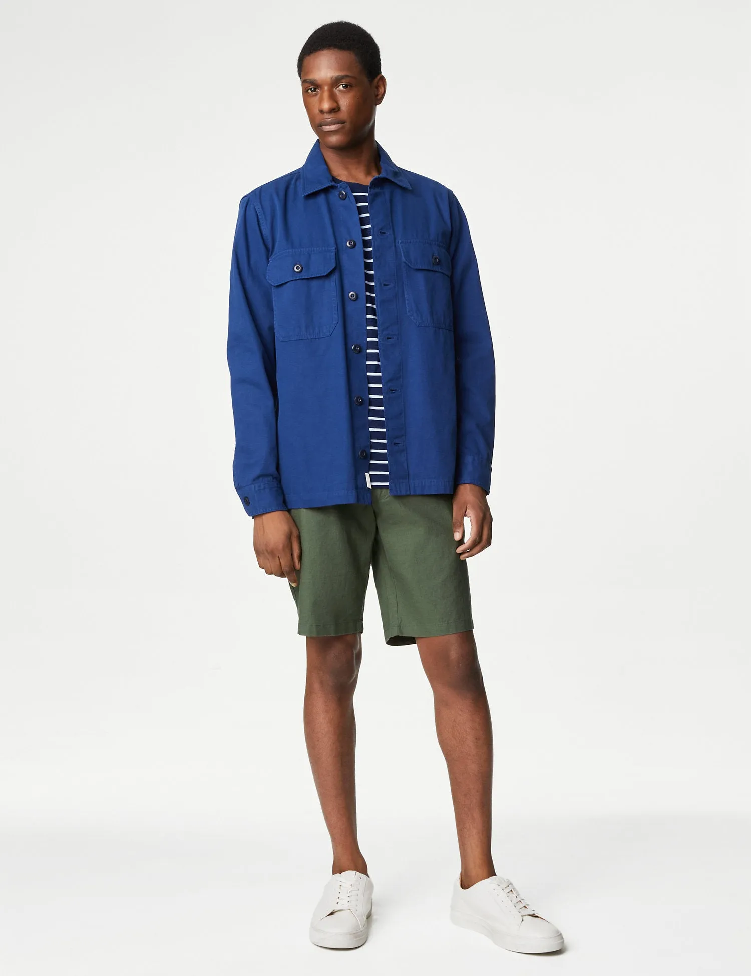 Linen Rich Chino Shorts