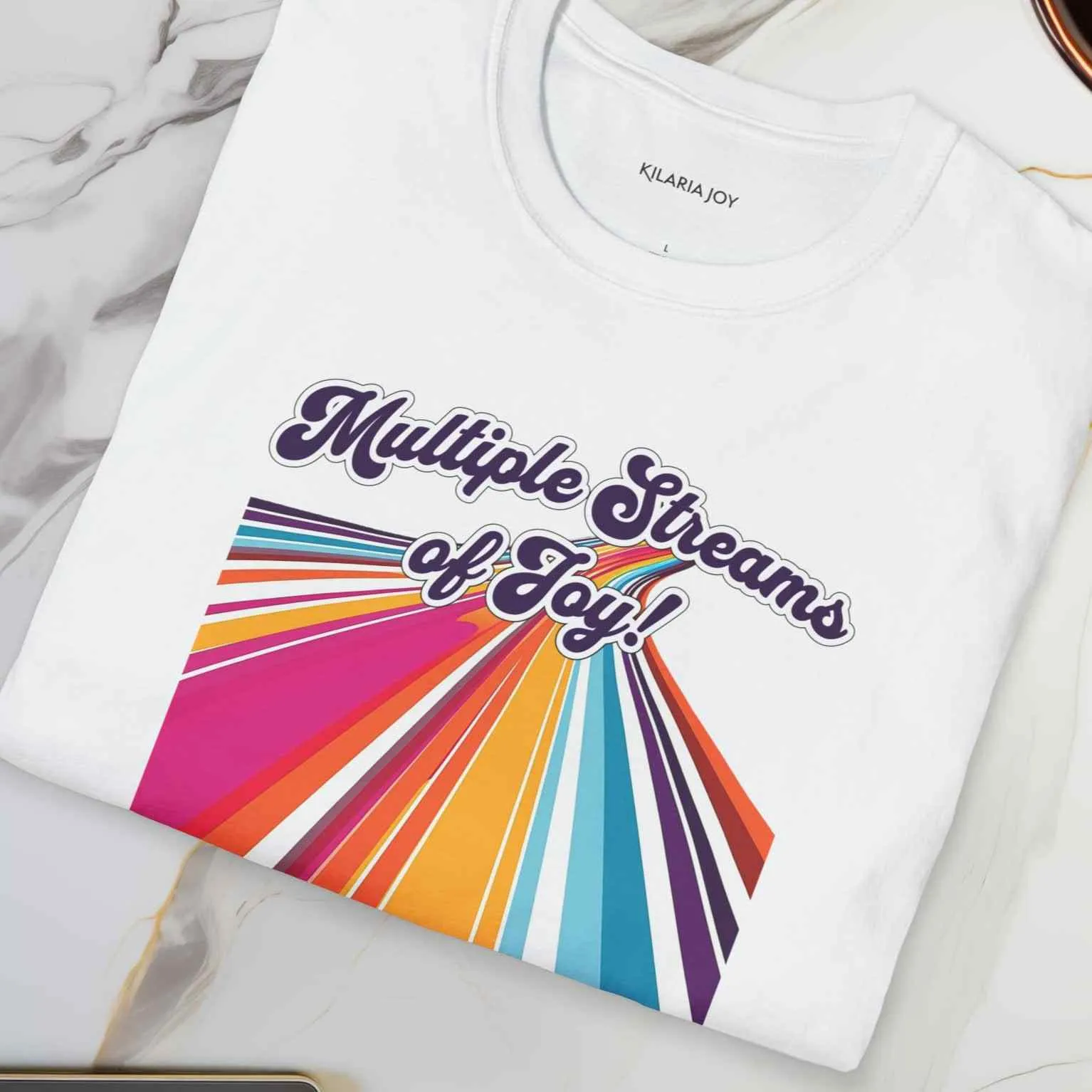 Multiple Streams of Joy Classic Modern Fit T-Shirt