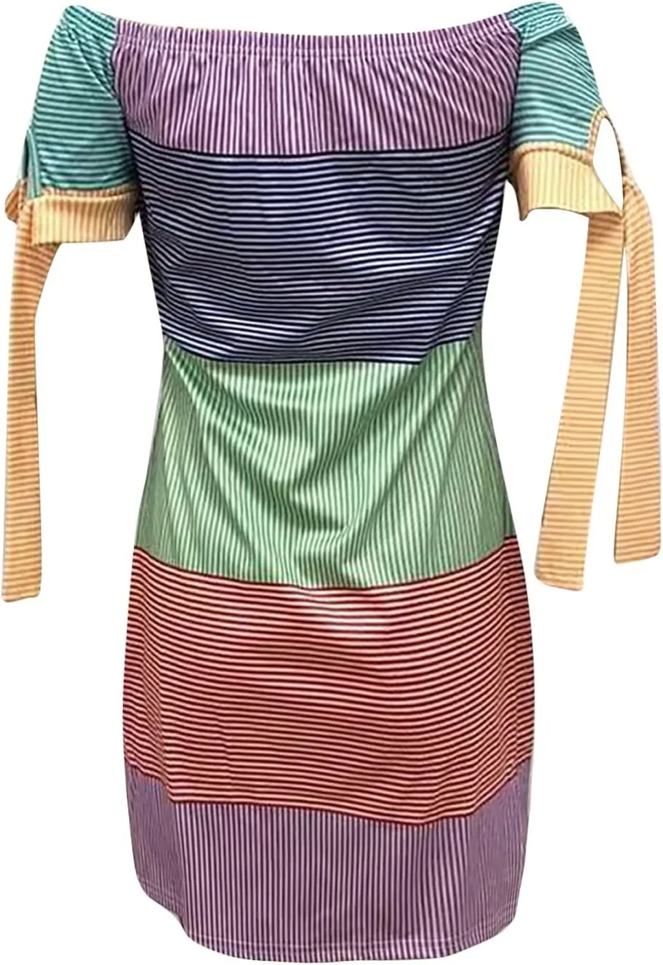 PETYCZEN Off The Shoulder Dresses for Women Cute Summer Short Sleeve Mini Floral Dress Sexy Casual Babydoll Beach Party Dress