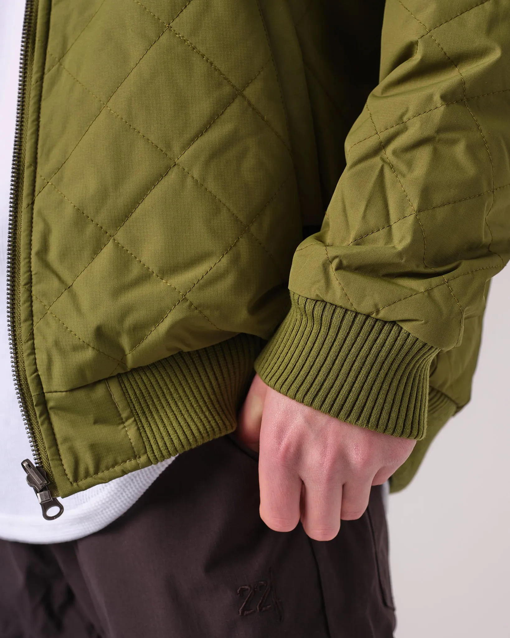 Pinnie Quilted Bomber