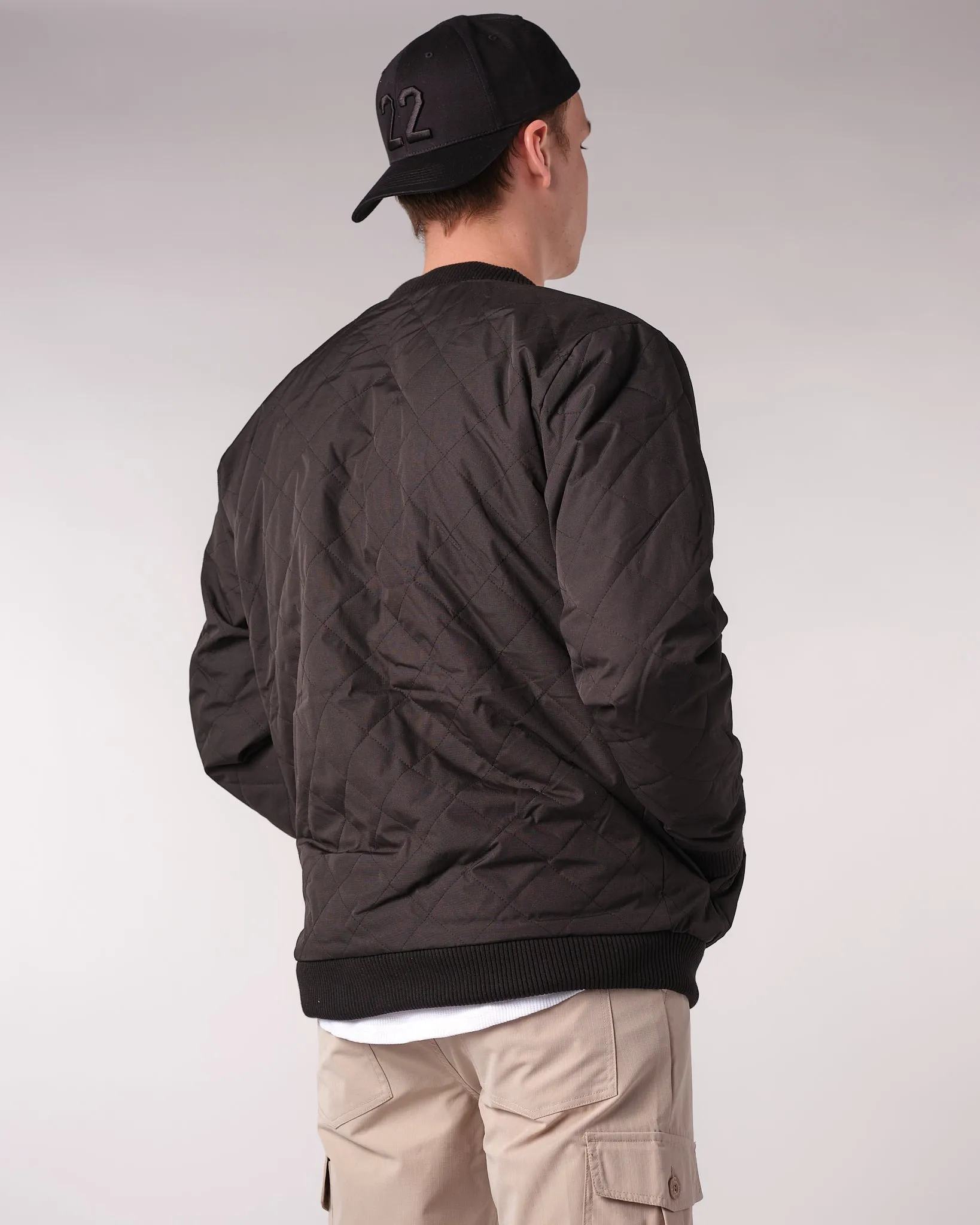 Pinnie Quilted Bomber