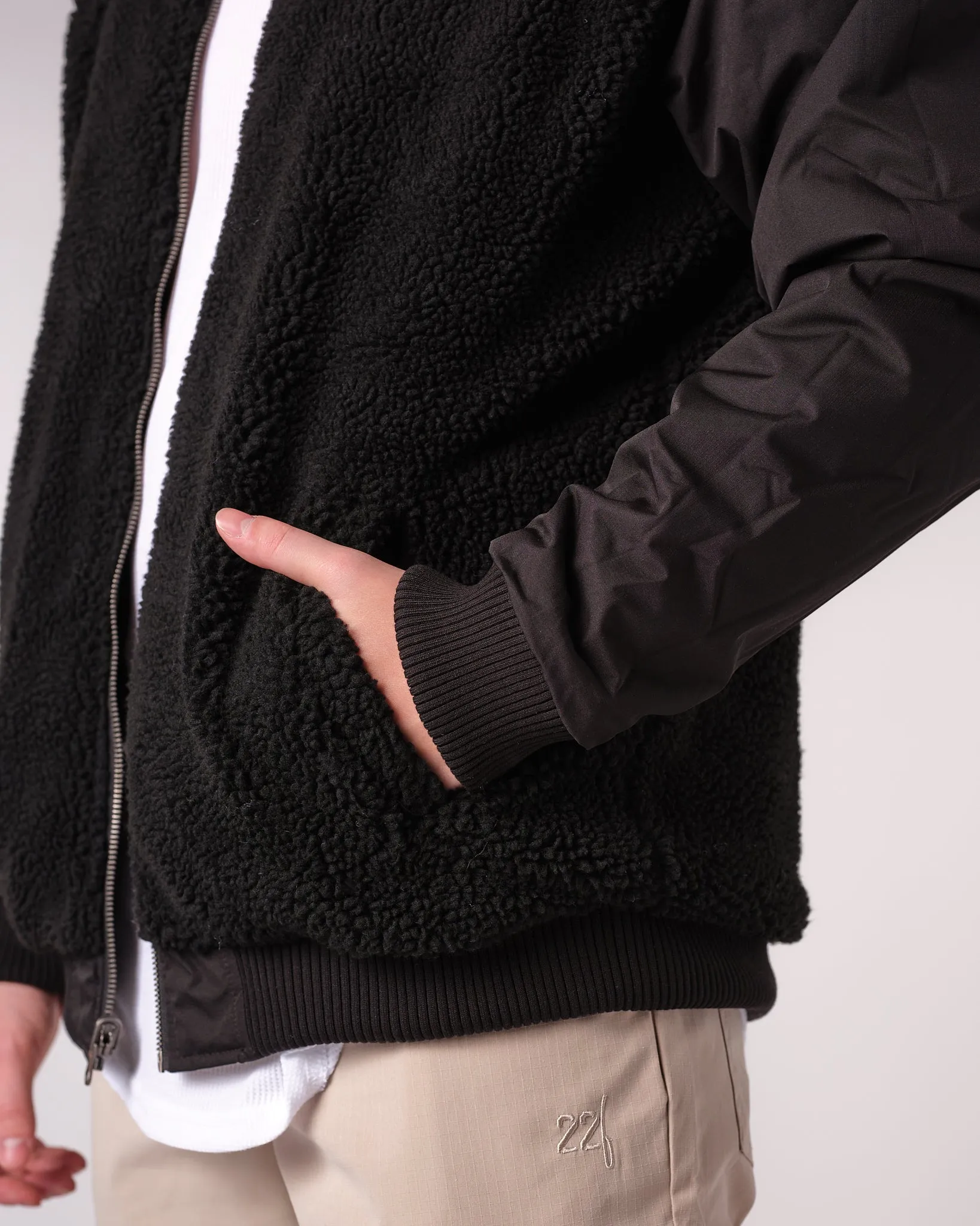Pinnie Quilted Bomber