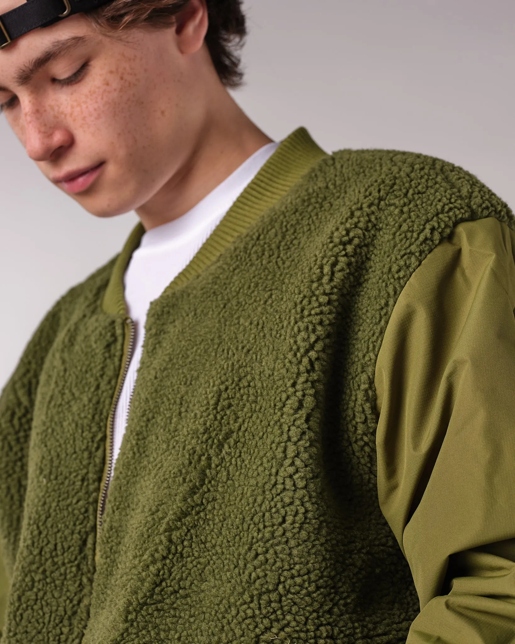 Pinnie Quilted Bomber