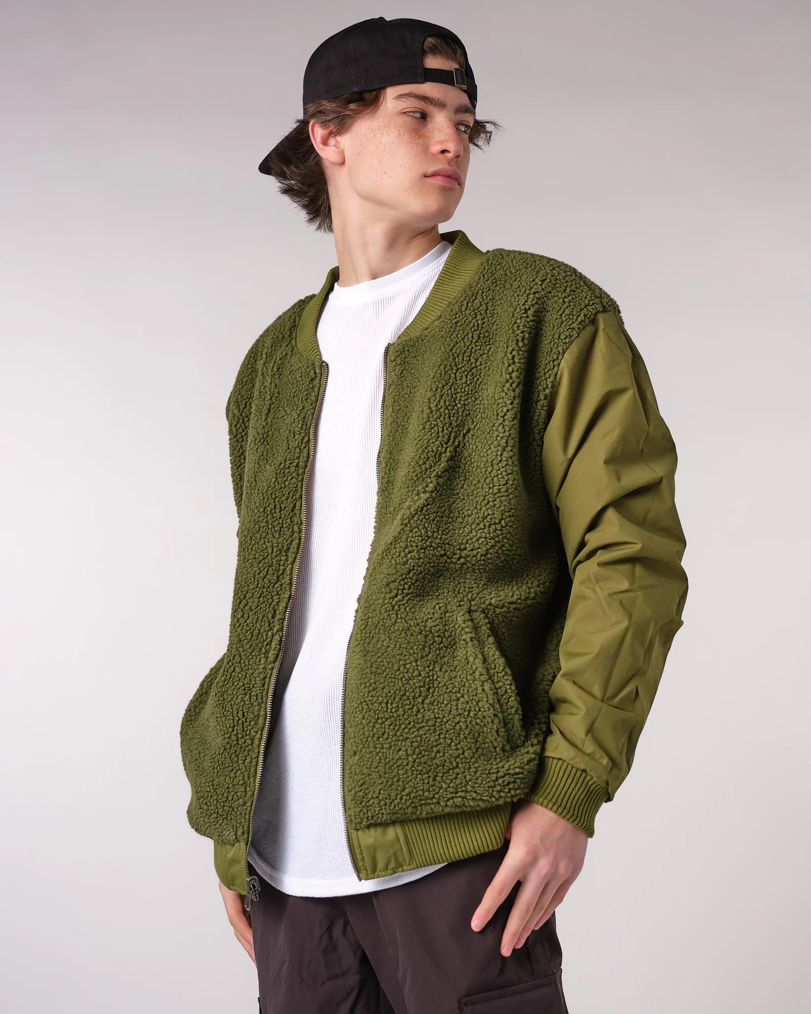 Pinnie Quilted Bomber