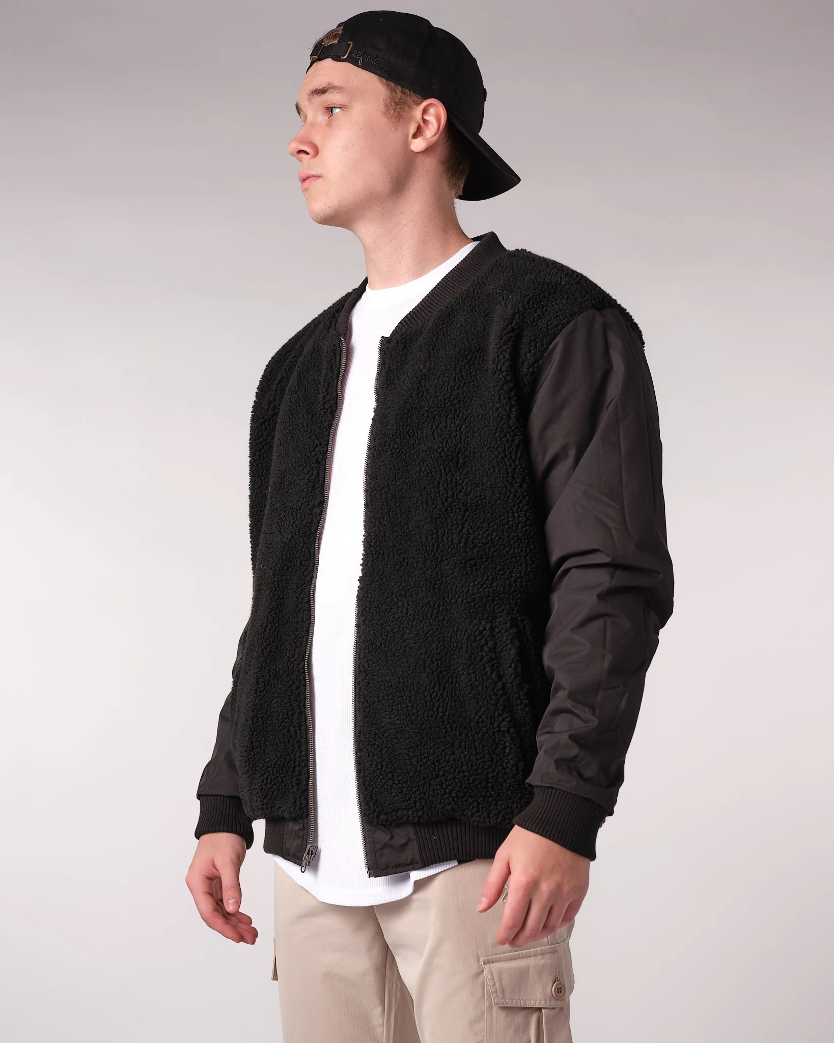 Pinnie Quilted Bomber