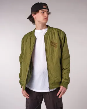 Pinnie Quilted Bomber