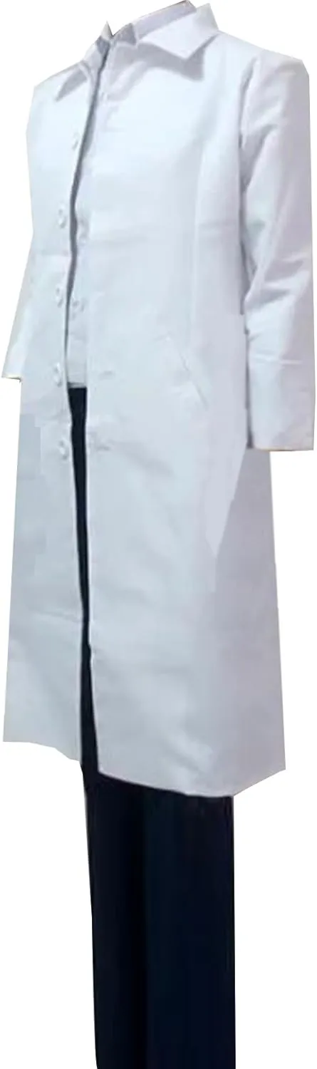 Poetic Walk Anime Costume Mens Suit Cosplay Clear Cloak Suit Scarf Halloween Outfit