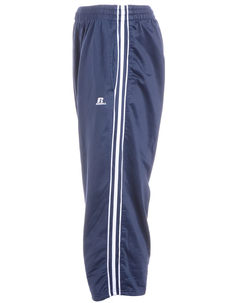 Reworked Upcycled Mel Cropped Track Pants - W29