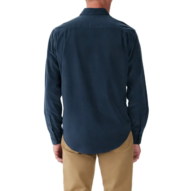 R.M.Williams Classic Mens Shirt - Blue Corduroy