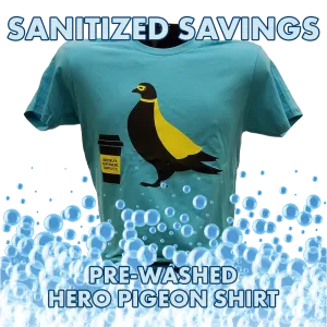 T-Shirt: PRE-WASHED Hero Pigeon