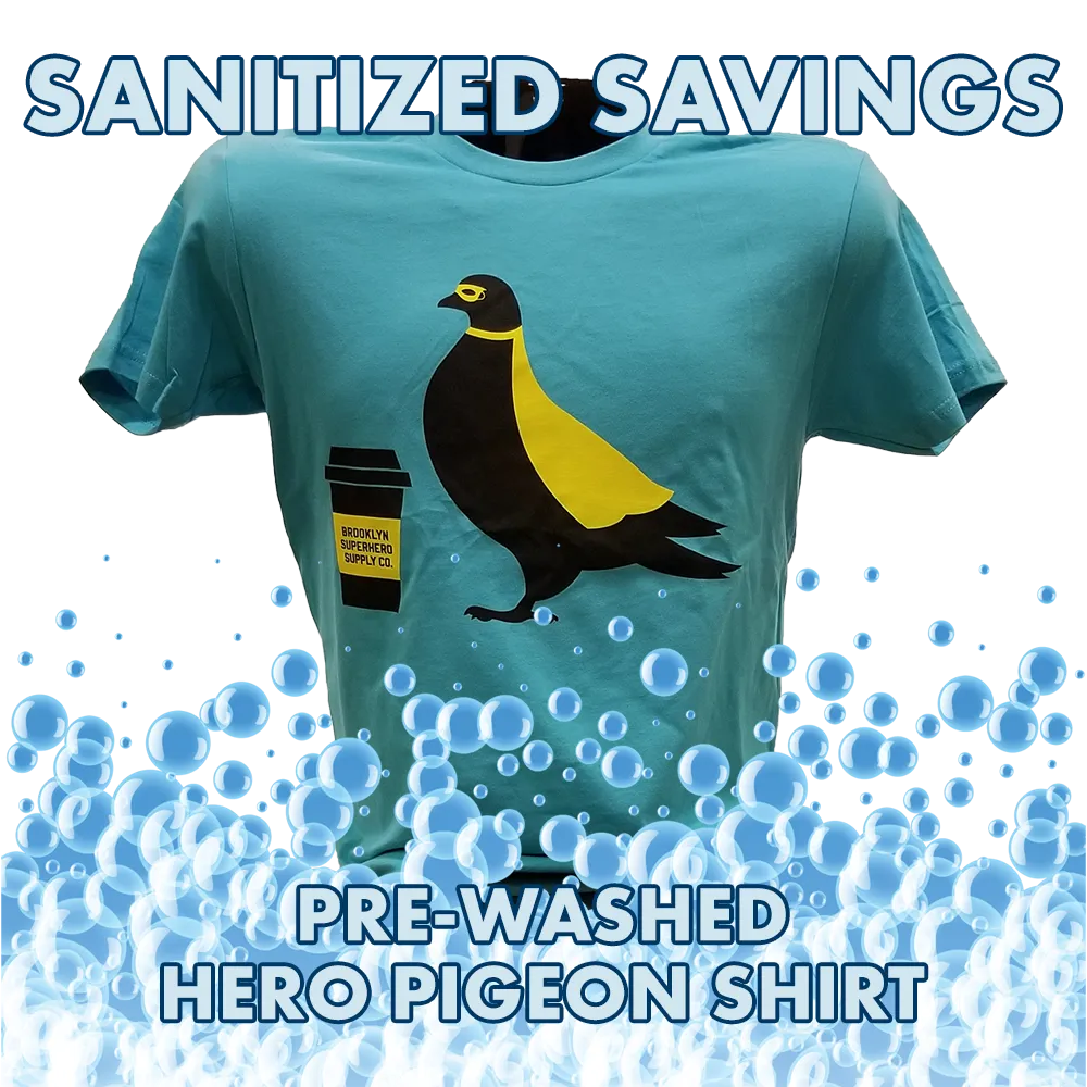T-Shirt: PRE-WASHED Hero Pigeon
