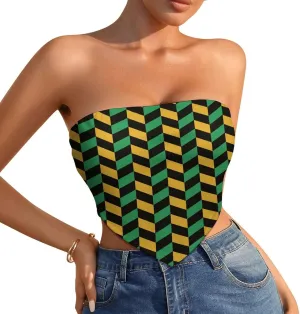 TAIZIYEAH Jamaica Bellyband Casual for Women Spring Summer Party Clothes