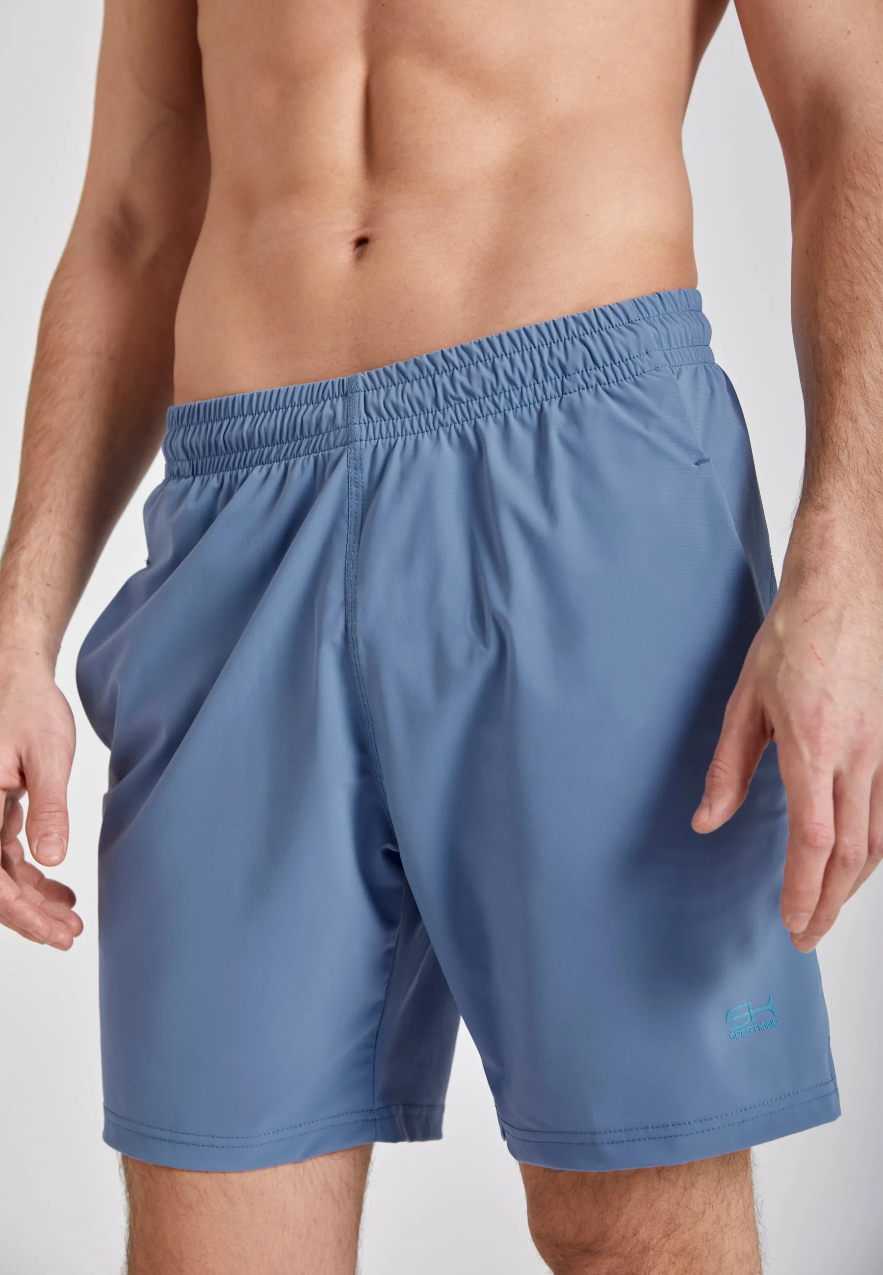 Tennis shorts regular, grey blue