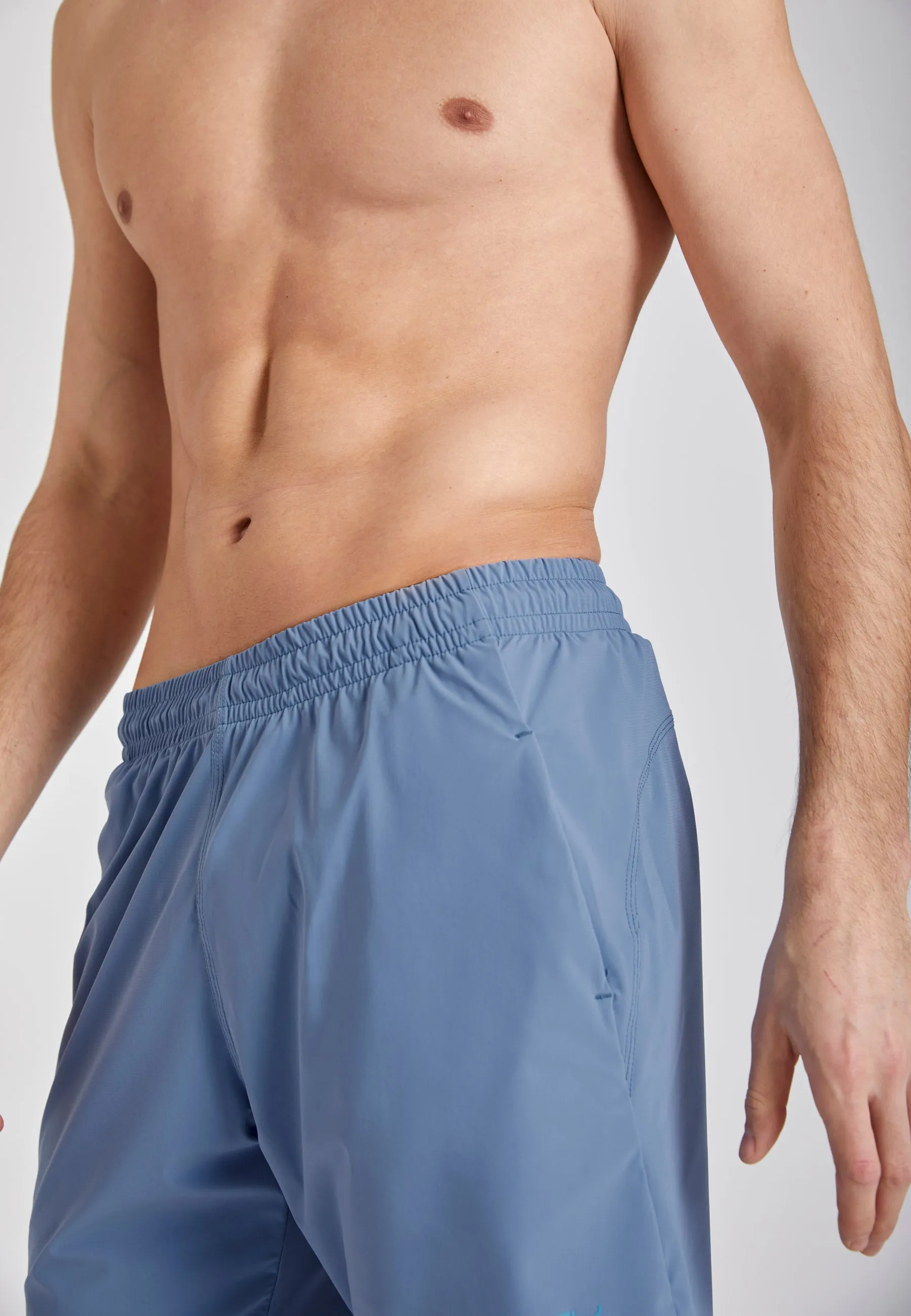 Tennis shorts regular, grey blue