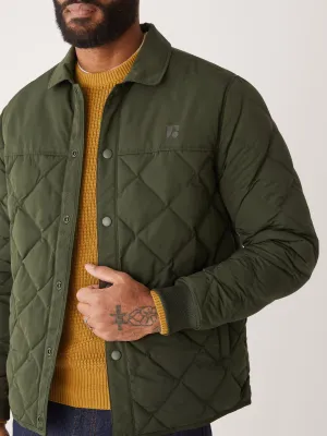 The Skyline Collared Jacket in Rosin