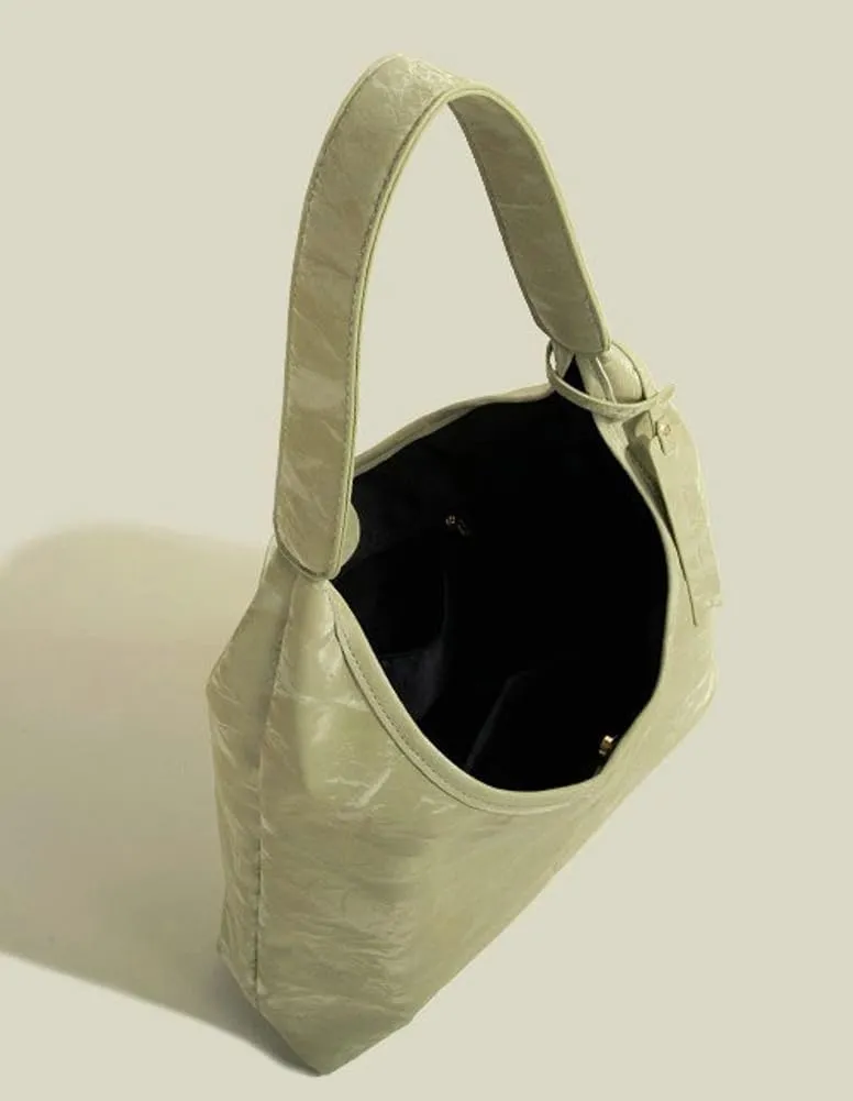 Tote Bag for Women PU Leather Shoulder Bags Slouchy Bag Fashion Large Bucket Purse Handbags Dating Travel Work 2025